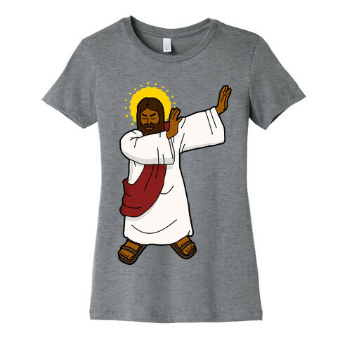 Dabbing Jesus Womens T-Shirt