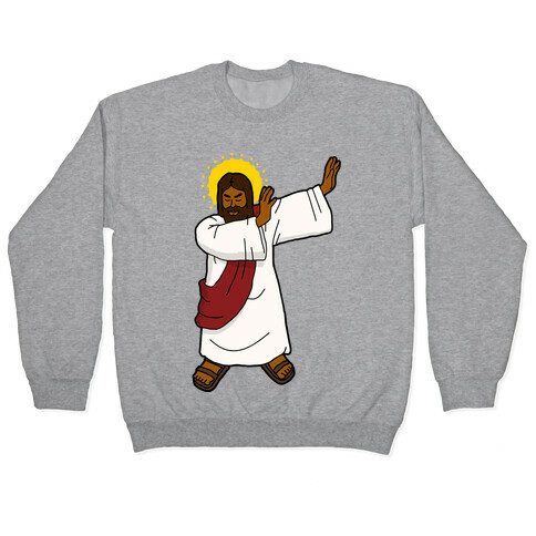 Dabbing Jesus Pullover