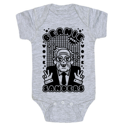 Anime Bernie Sanders Baby One-Piece