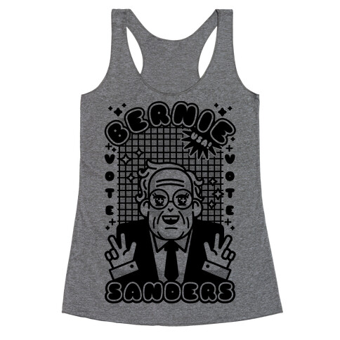 Anime Bernie Sanders Racerback Tank Top