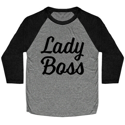 Lady Boss Baseball Tee