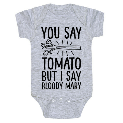 You Say Tomato, But I Say Bloody Mary Baby One-Piece