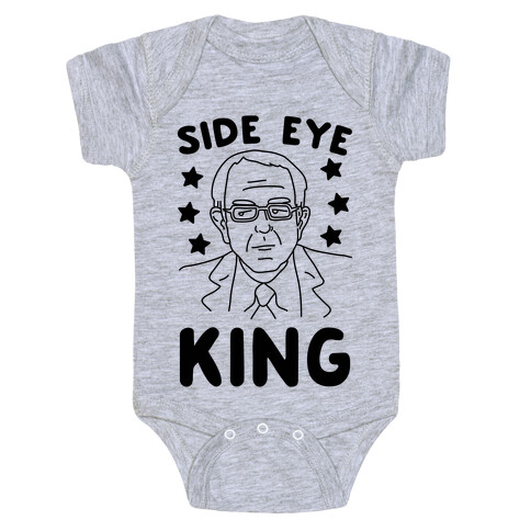 Side Eye King Baby One-Piece