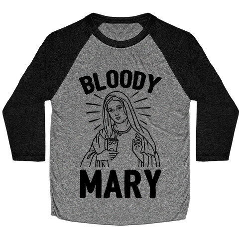 Bloody Virgin Mary Baseball Tee