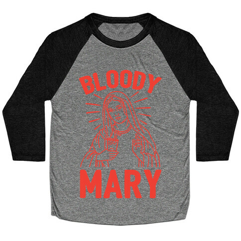 Bloody Virgin Mary Baseball Tee