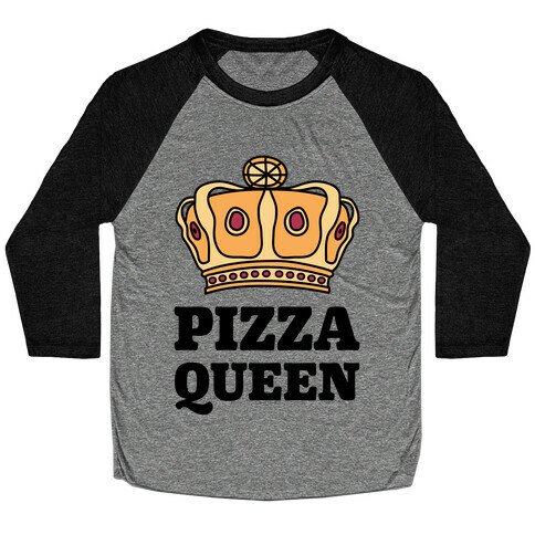 Pizza Queen Baseball Tee