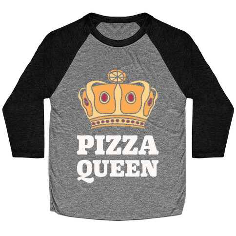 Pizza Queen Baseball Tee