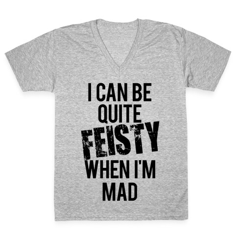 Feisty V-Neck Tee Shirt