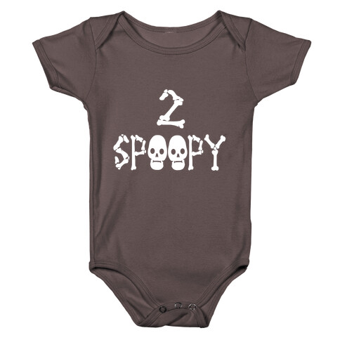 2 SPOOPY Baby One-Piece