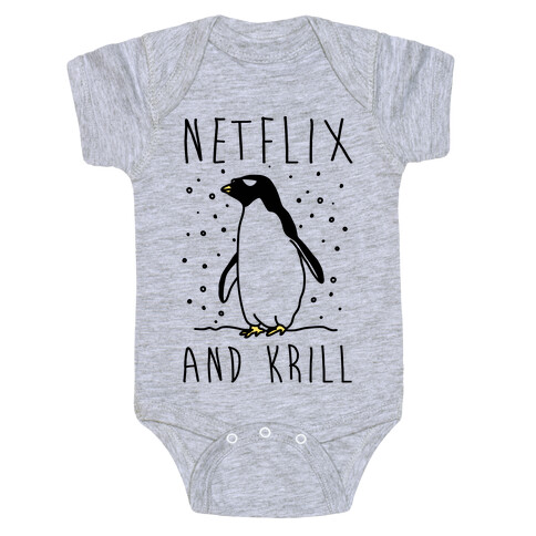 Netflix And Krill Baby One-Piece