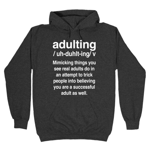 Funny adult online hoodies