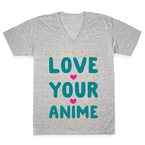 Love Your Anime V-Neck Tee Shirt