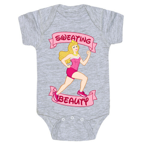 Sweating Beauty (Pink) Baby One-Piece
