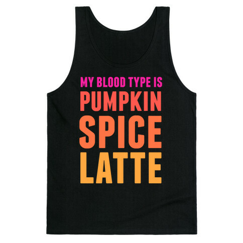 My Blood Type Tank Top