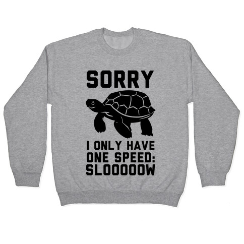 I Only Have One Speed Pullover