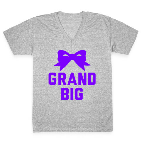 Grand Big V-Neck Tee Shirt