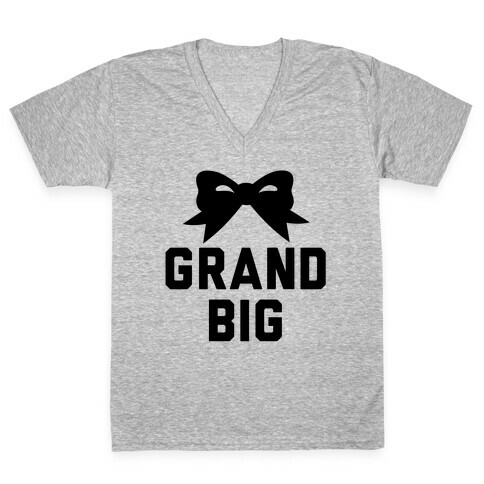 Grand Big V-Neck Tee Shirt