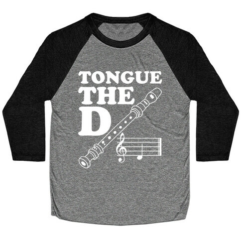 Tongue The D Baseball Tee