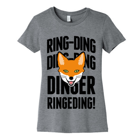 Ding Ding Fox Call Womens T-Shirt