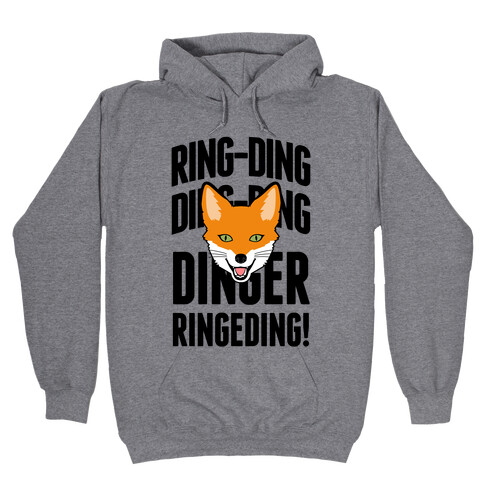 Ding Ding Fox Call Hooded Sweatshirt