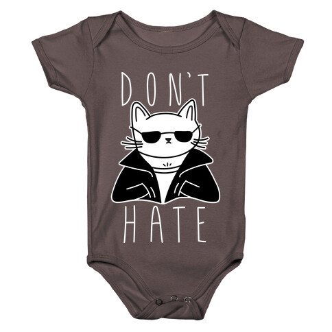 Don't Hate Baby One-Piece