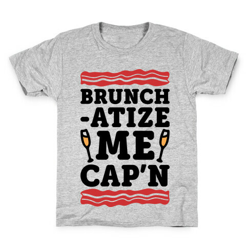 Brunchatize Me Cap'n Kids T-Shirt