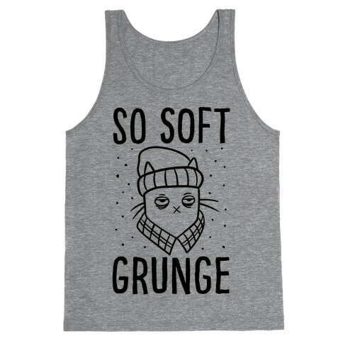 Soft Grunge Cat Tank Top