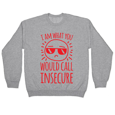 I Am What You Would Call Insecure Pullover