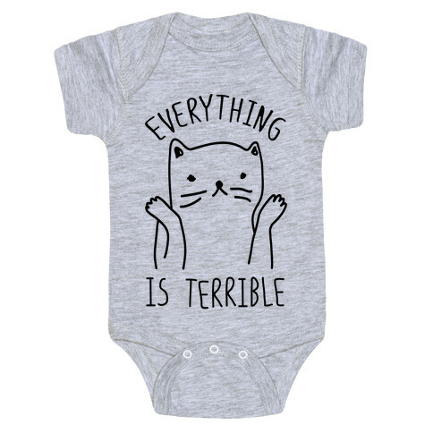 Everything Is Terrible Baby One-Piece