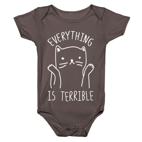 Everything Is Terrible Baby One-Piece