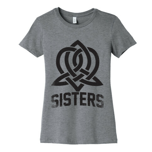 Sisters (Celtic Design) Womens T-Shirt
