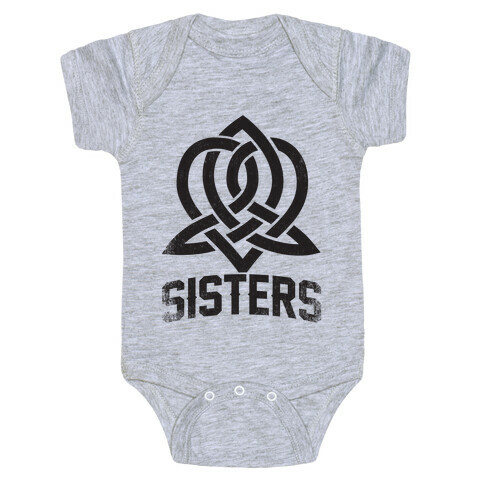 Sisters (Celtic Design) Baby One-Piece