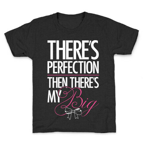 There's Perfection " Then There's My Big Kids T-Shirt