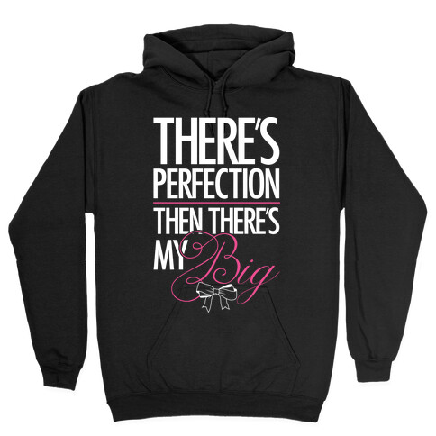 There's Perfection " Then There's My Big Hooded Sweatshirt