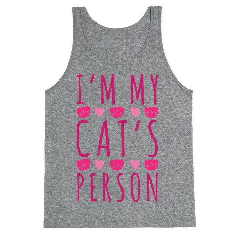 I'm My Cat's Person Tank Top