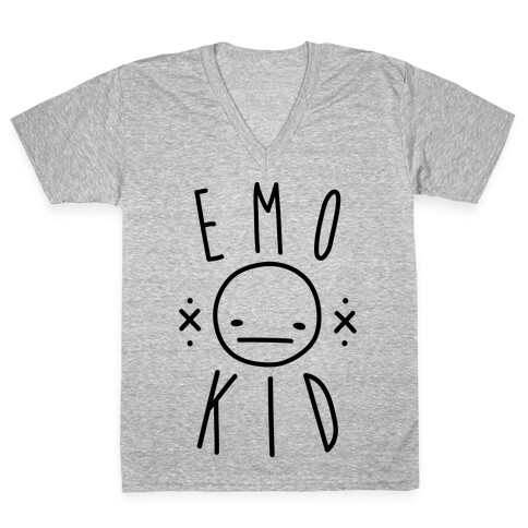 Emo Kid V-Neck Tee Shirt