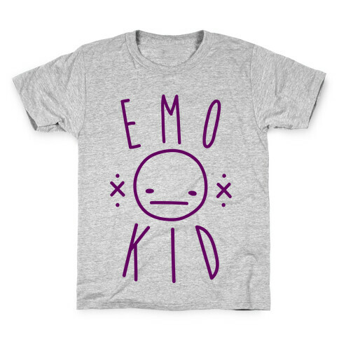 Emo Kid Kids T-Shirt