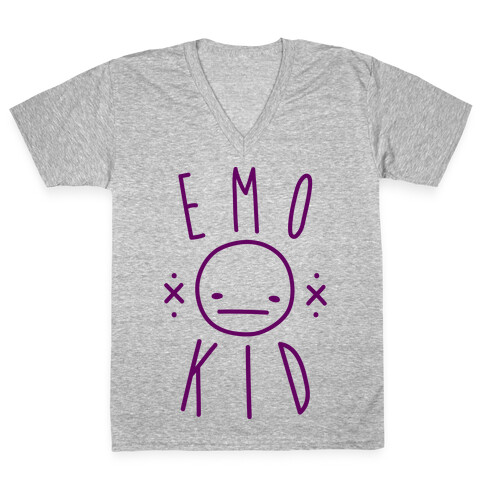 Emo Kid V-Neck Tee Shirt