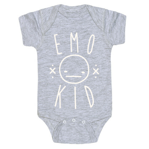 Emo Kid Baby One-Piece