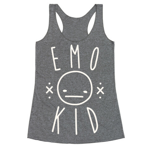 Emo Kid Racerback Tank Top