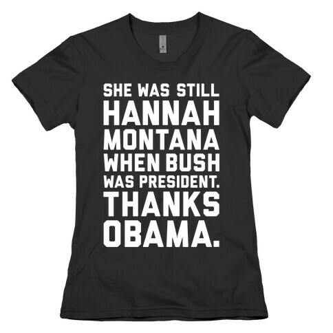 Thanks Obama Womens T-Shirt