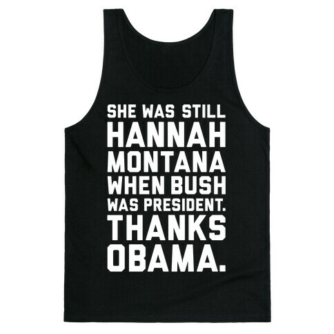 Thanks Obama Tank Top