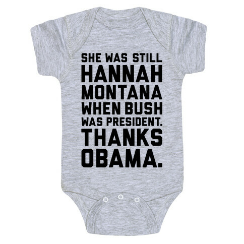 Thanks Obama Baby One-Piece