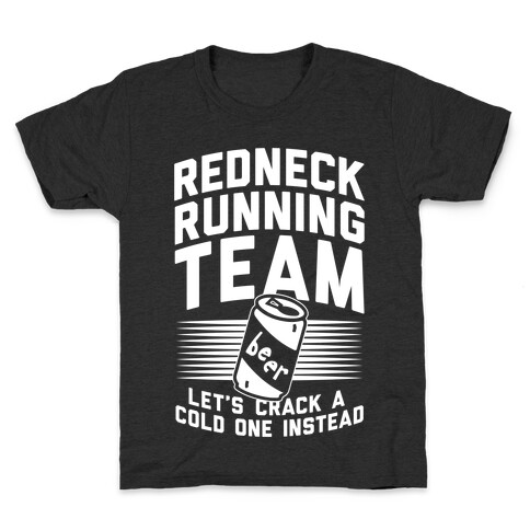 Redneck Running Team Kids T-Shirt