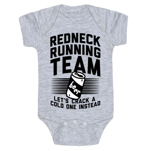 Redneck Running Team Baby One-Piece
