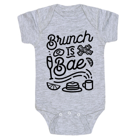 Brunch Is Bae Baby One-Piece