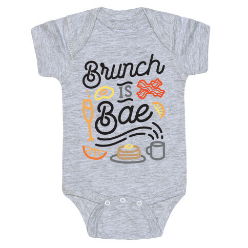 Brunch Is Bae Baby One-Piece