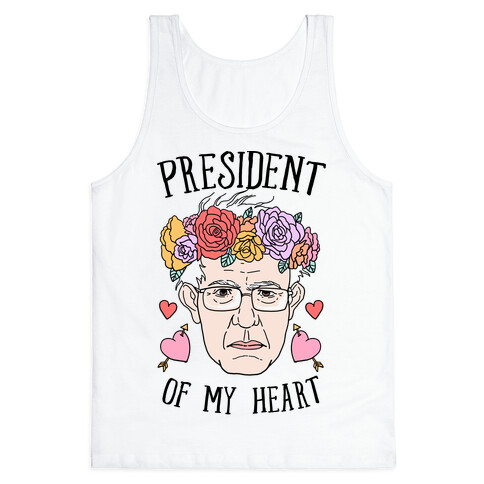 Bernie: President Of My Heart Tank Top