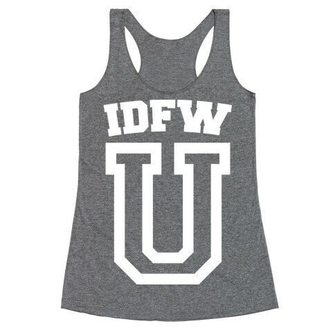 IDFW U Racerback Tank Top