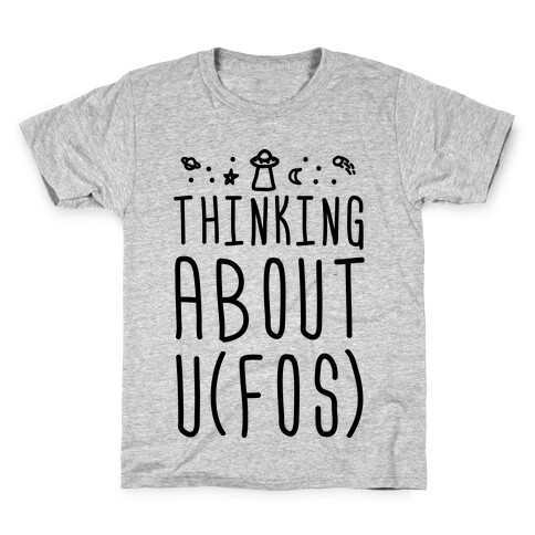 Thinking About UFOs Kids T-Shirt